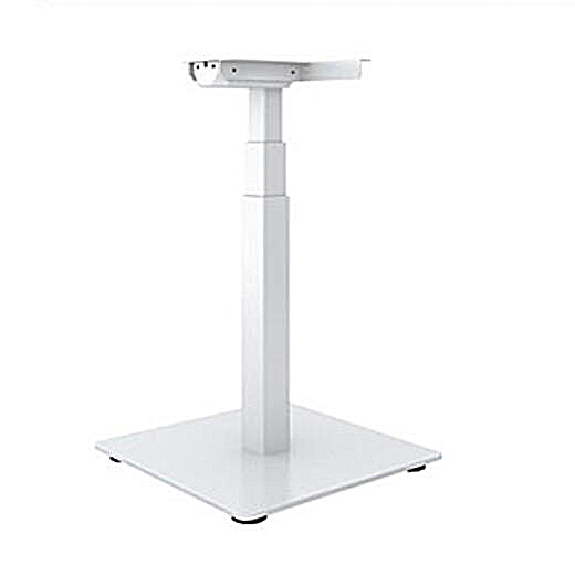 Single Leg Height Adjustable Desk
